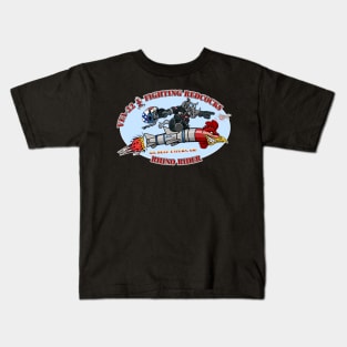 Fighting Redcocks Rhino Nose Art Kids T-Shirt